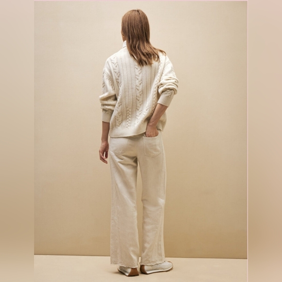 New with tags TWP puddle pant Japanese Denim size 2 RETAIL $495 on website - Picture 3 of 7